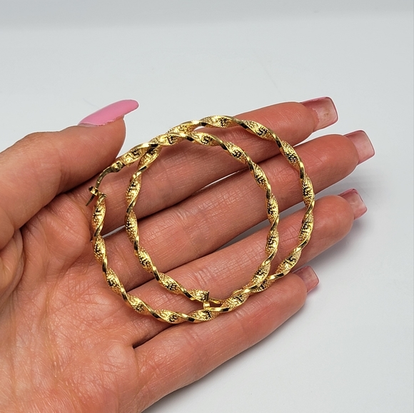 Hoop Earrings - Picture 2 of 2